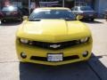 2010 Rally Yellow Chevrolet Camaro LT Coupe  photo #2