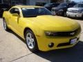 2010 Rally Yellow Chevrolet Camaro LT Coupe  photo #3