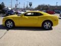 2010 Rally Yellow Chevrolet Camaro LT Coupe  photo #9