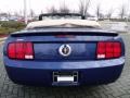 2008 Vista Blue Metallic Ford Mustang V6 Deluxe Convertible  photo #4