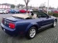 2008 Vista Blue Metallic Ford Mustang V6 Deluxe Convertible  photo #5
