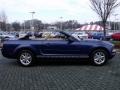 2008 Vista Blue Metallic Ford Mustang V6 Deluxe Convertible  photo #6