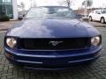 2008 Vista Blue Metallic Ford Mustang V6 Deluxe Convertible  photo #8