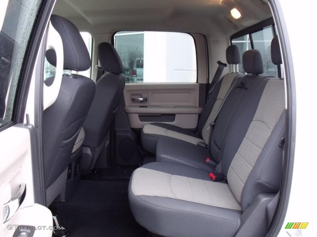 2009 Ram 1500 Big Horn Edition Crew Cab - Stone White / Dark Slate/Medium Graystone photo #14