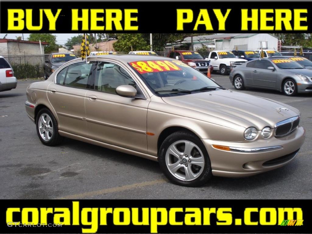 Topaz Metallic Jaguar X-Type