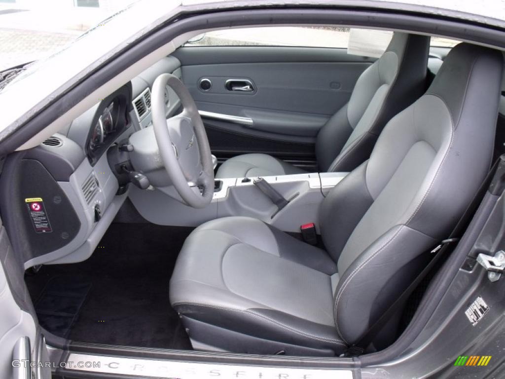 2005 Crossfire Limited Coupe - Graphite Metallic / Dark Slate Grey/Medium Slate Grey photo #11