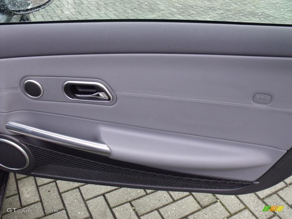 2005 Chrysler Crossfire Limited Coupe Dark Slate Grey/Medium Slate Grey Door Panel Photo #27256754
