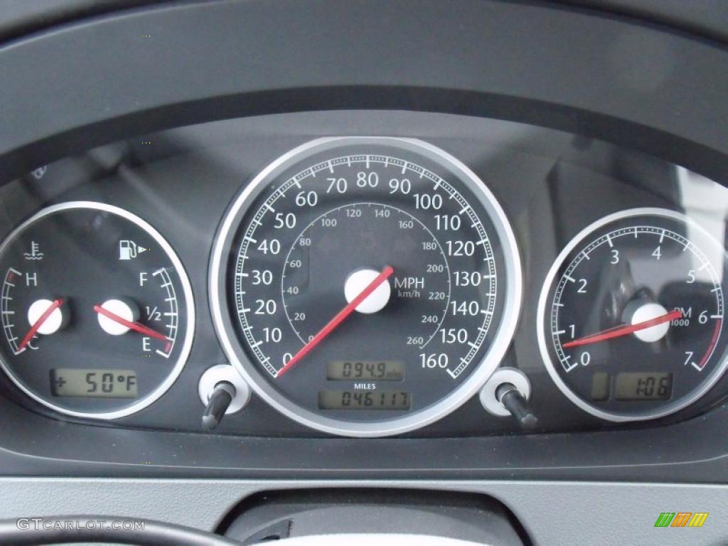 2005 Chrysler Crossfire Limited Coupe Gauges Photo #27256888