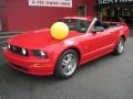 2005 Torch Red Ford Mustang GT Premium Convertible  photo #1