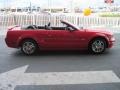 2005 Torch Red Ford Mustang GT Premium Convertible  photo #4