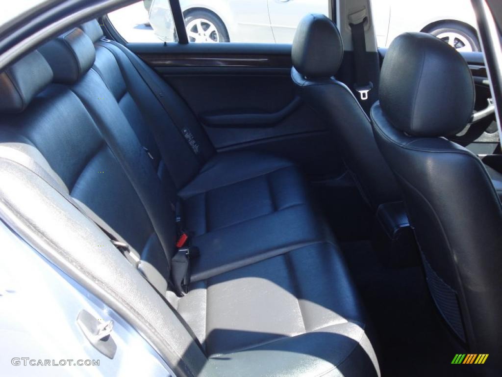 2003 3 Series 325i Sedan - Steel Blue Metallic / Black photo #11