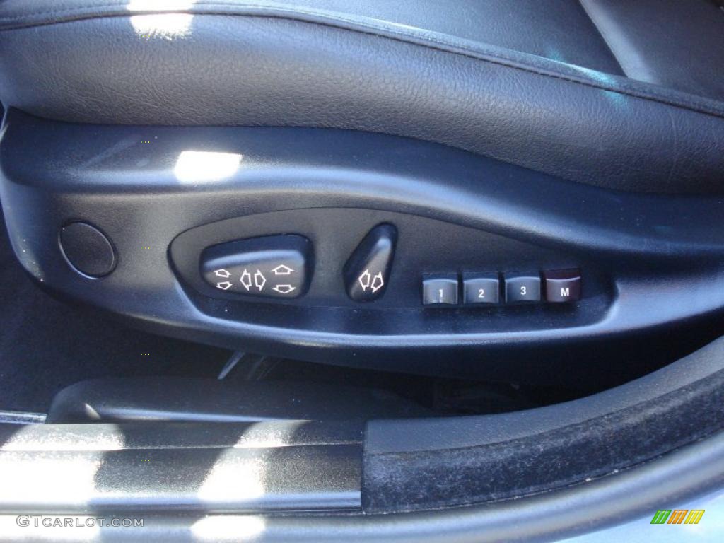 2003 3 Series 325i Sedan - Steel Blue Metallic / Black photo #13