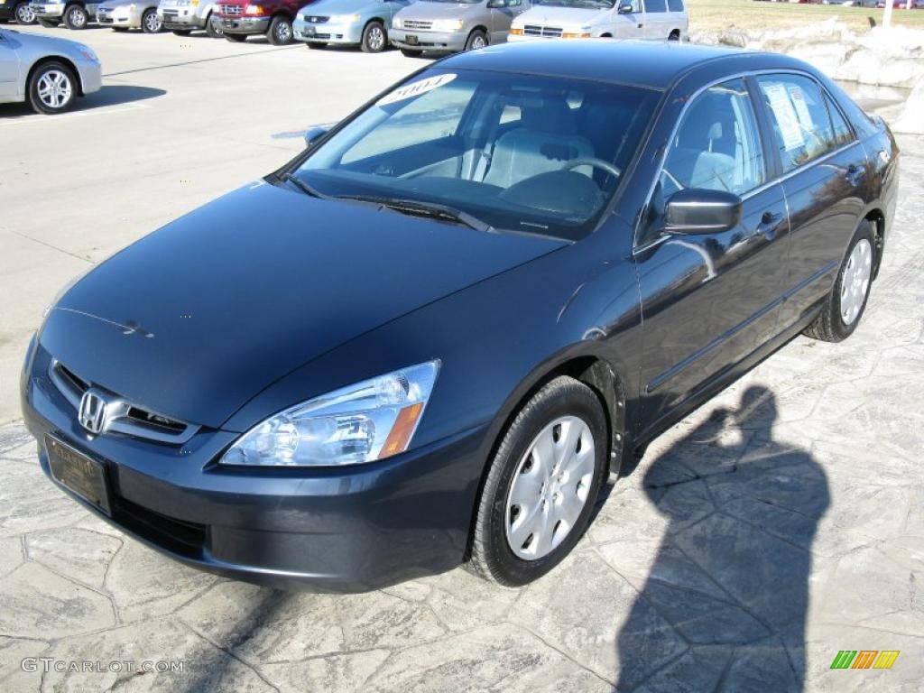 2004 Accord LX V6 Sedan - Graphite Pearl / Gray photo #1