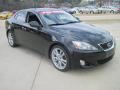 2007 Obsidian Black Lexus IS 250  photo #2