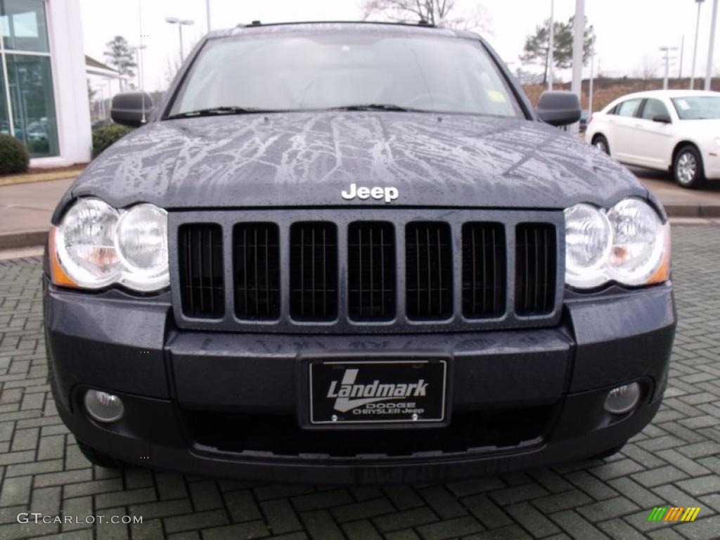 2008 Grand Cherokee Laredo 4x4 - Modern Blue Pearl / Dark Slate Gray/Light Graystone photo #8