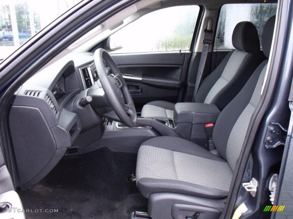 2008 Grand Cherokee Laredo 4x4 - Modern Blue Pearl / Dark Slate Gray/Light Graystone photo #10