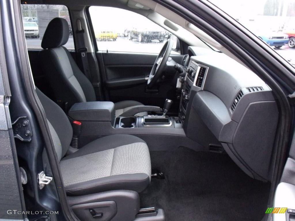 2008 Grand Cherokee Laredo 4x4 - Modern Blue Pearl / Dark Slate Gray/Light Graystone photo #21