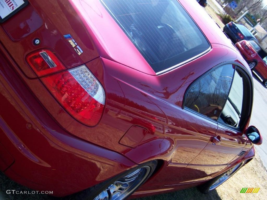 2004 M3 Coupe - Imola Red / Black photo #16