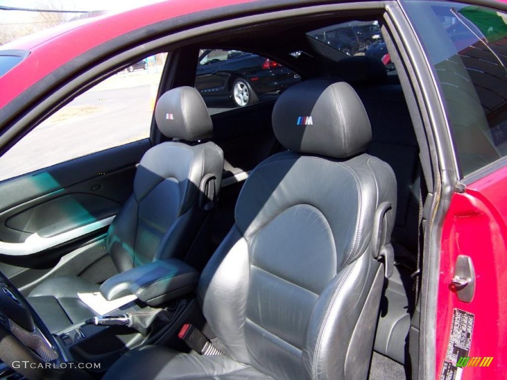 2004 M3 Coupe - Imola Red / Black photo #19