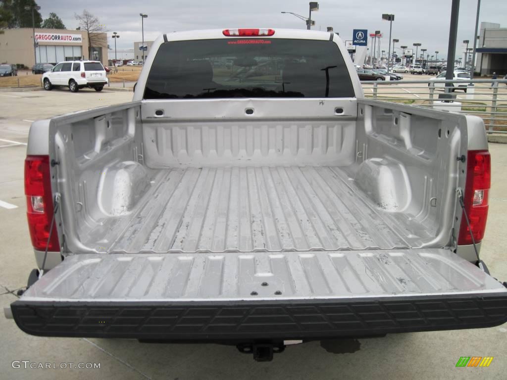 2008 Silverado 1500 LS Extended Cab - Silver Birch Metallic / Light Titanium/Ebony Accents photo #7