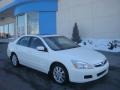 2006 Taffeta White Honda Accord EX-L V6 Sedan  photo #1