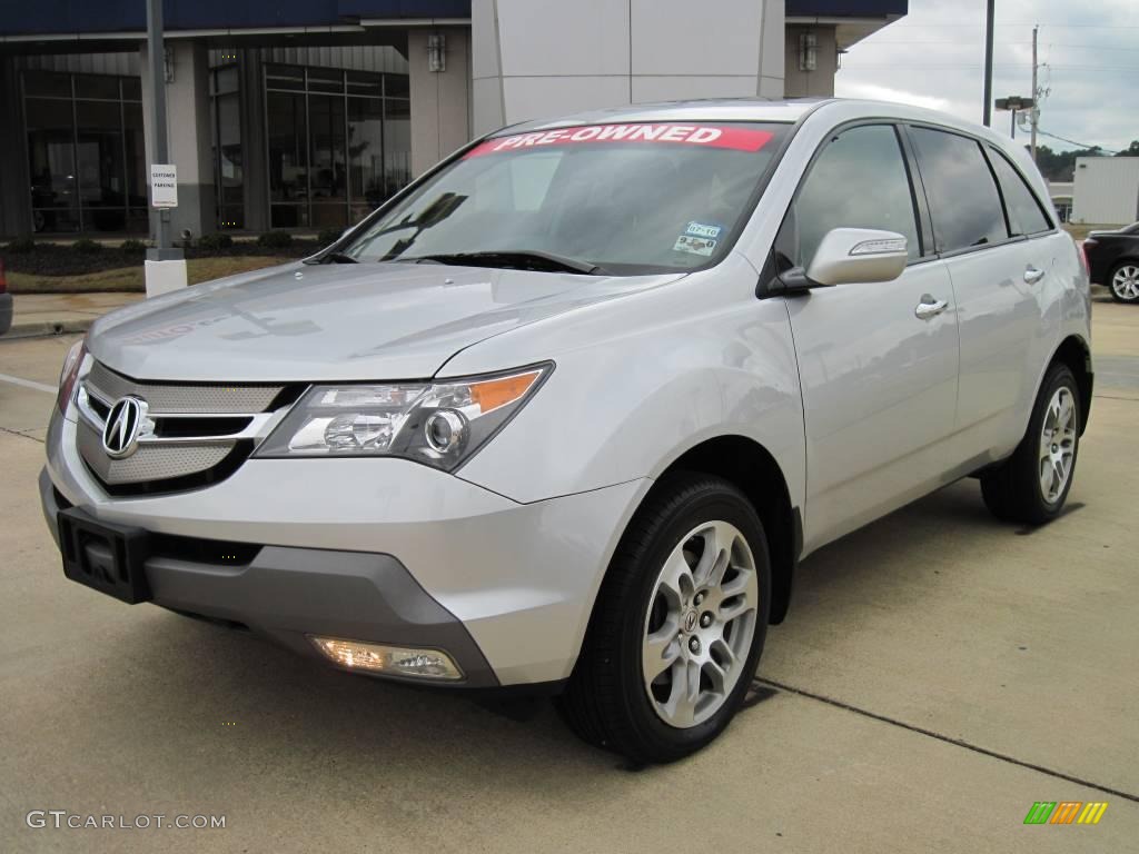 2007 MDX Technology - Billet Silver Metallic / Ebony photo #1