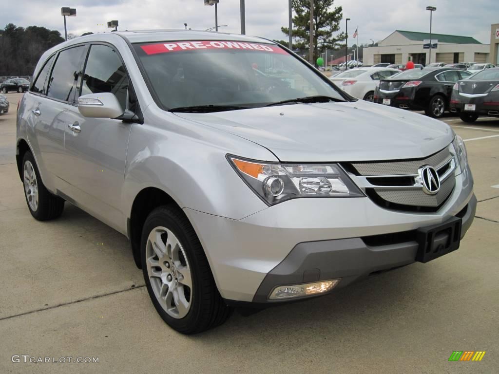 2007 MDX Technology - Billet Silver Metallic / Ebony photo #2
