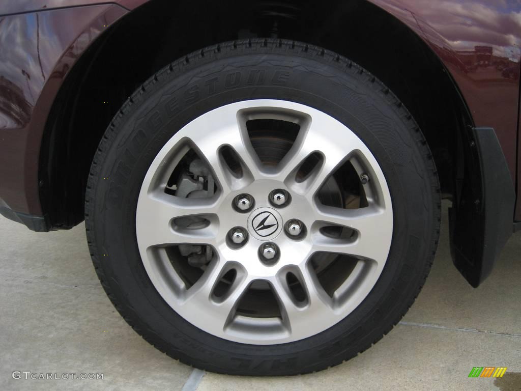2007 MDX  - Dark Cherry Red Pearl / Taupe photo #42