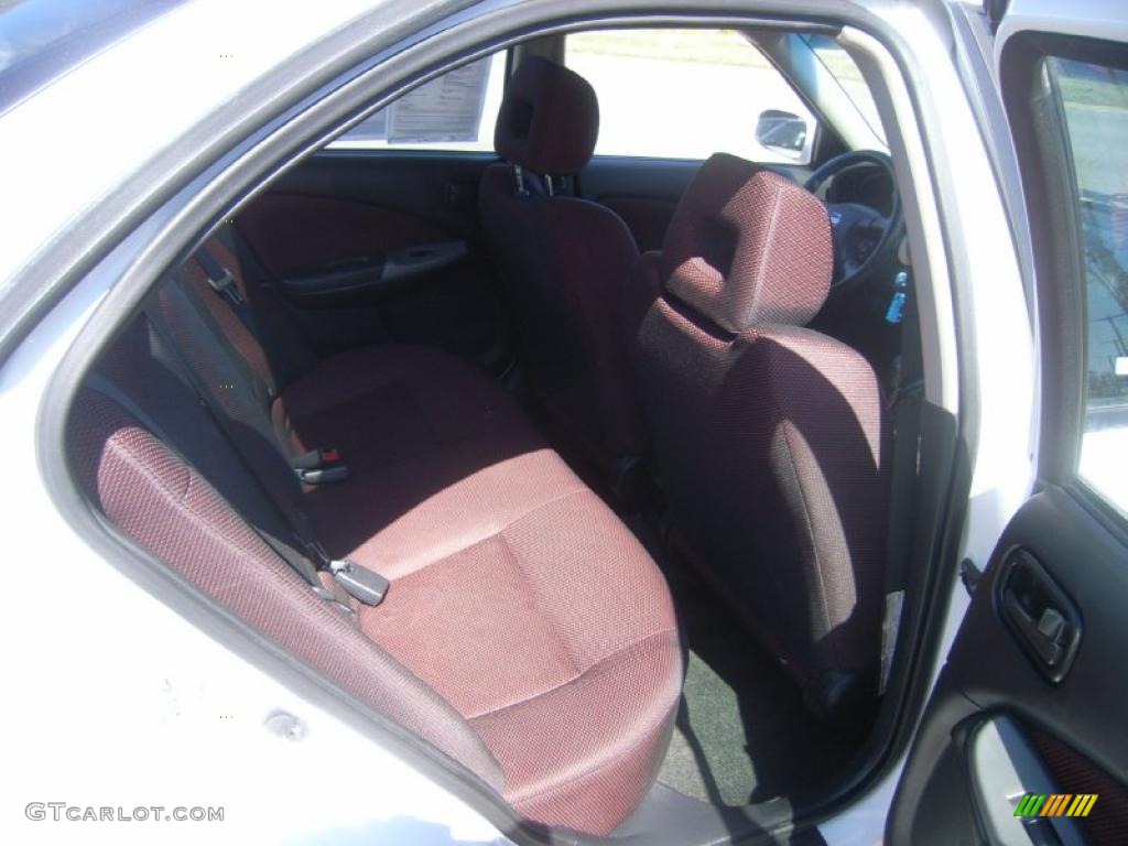 2002 Sentra SE-R - Cloud White / Lava photo #13