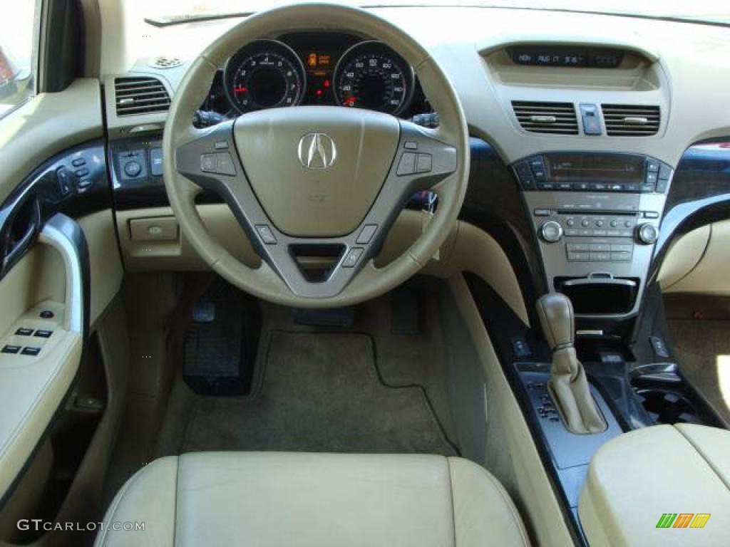2007 MDX  - Dark Cherry Red Pearl / Taupe photo #54