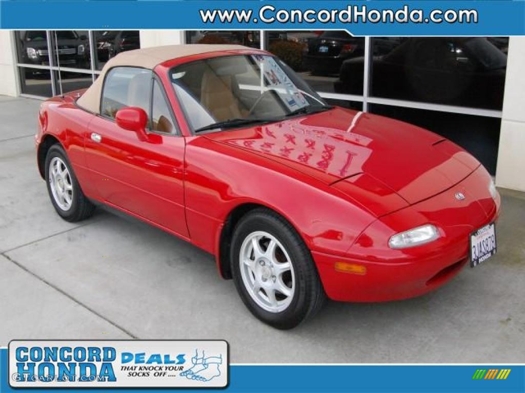 1994 Classic Red Mazda Mx 5 Miata Roadster 27234986