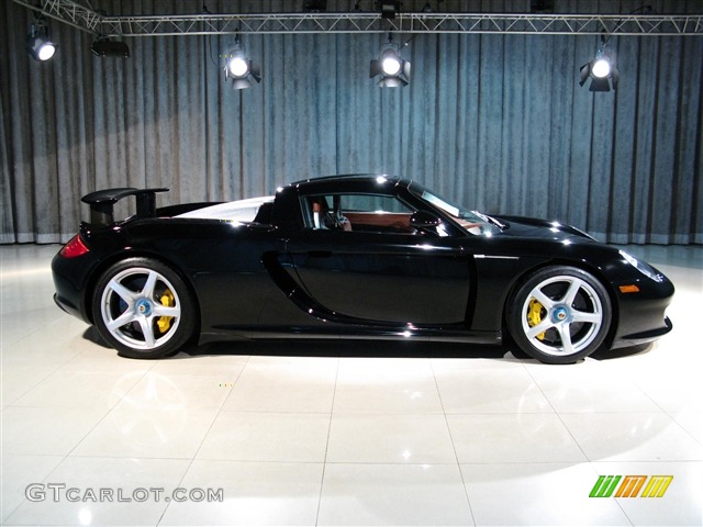 Black 2005 Porsche Carrera GT Standard Carrera GT Model Exterior Photo #272712