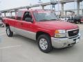 2005 Fire Red GMC Sierra 1500 SLE Extended Cab 4x4  photo #2