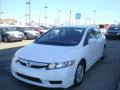 Spectrum White Pearl - Civic Hybrid Sedan Photo No. 5