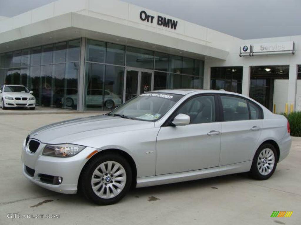 2009 3 Series 328i Sedan - Titanium Silver Metallic / Grey Dakota Leather photo #7