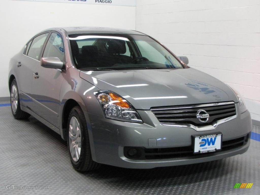 2009 Altima 2.5 SL - Precision Gray Metallic / Charcoal photo #1