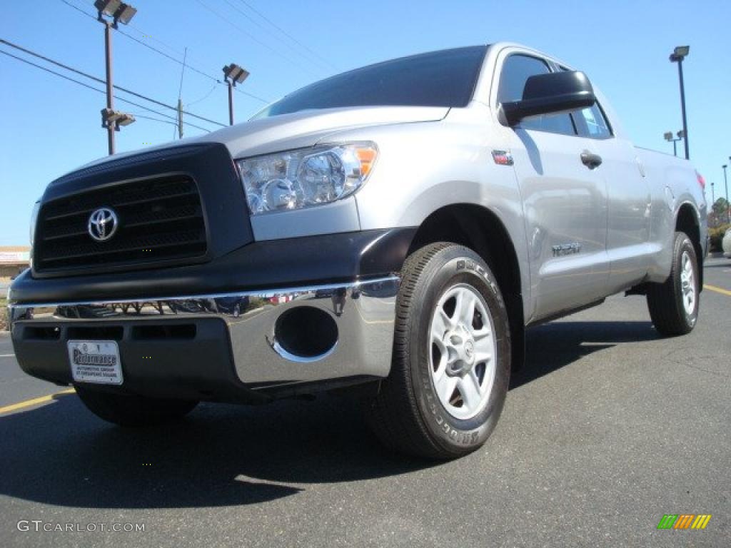 2008 Tundra SR5 Double Cab - Silver Sky Metallic / Graphite Gray photo #1