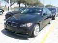 2008 Jet Black BMW 3 Series 335i Sedan  photo #1