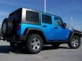 2010 Surf Blue Pearl Jeep Wrangler Unlimited Islander Edition 4x4  photo #10