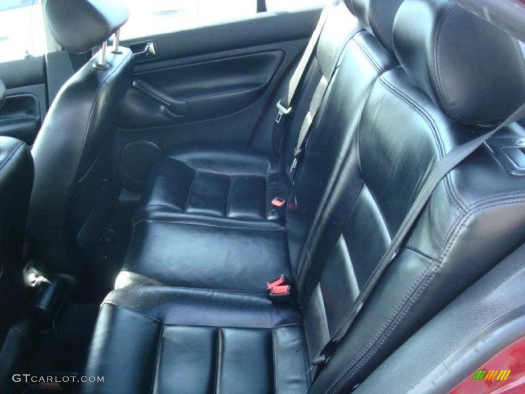 2000 Jetta GLS Sedan - Canyon Red Metallic / Black photo #9