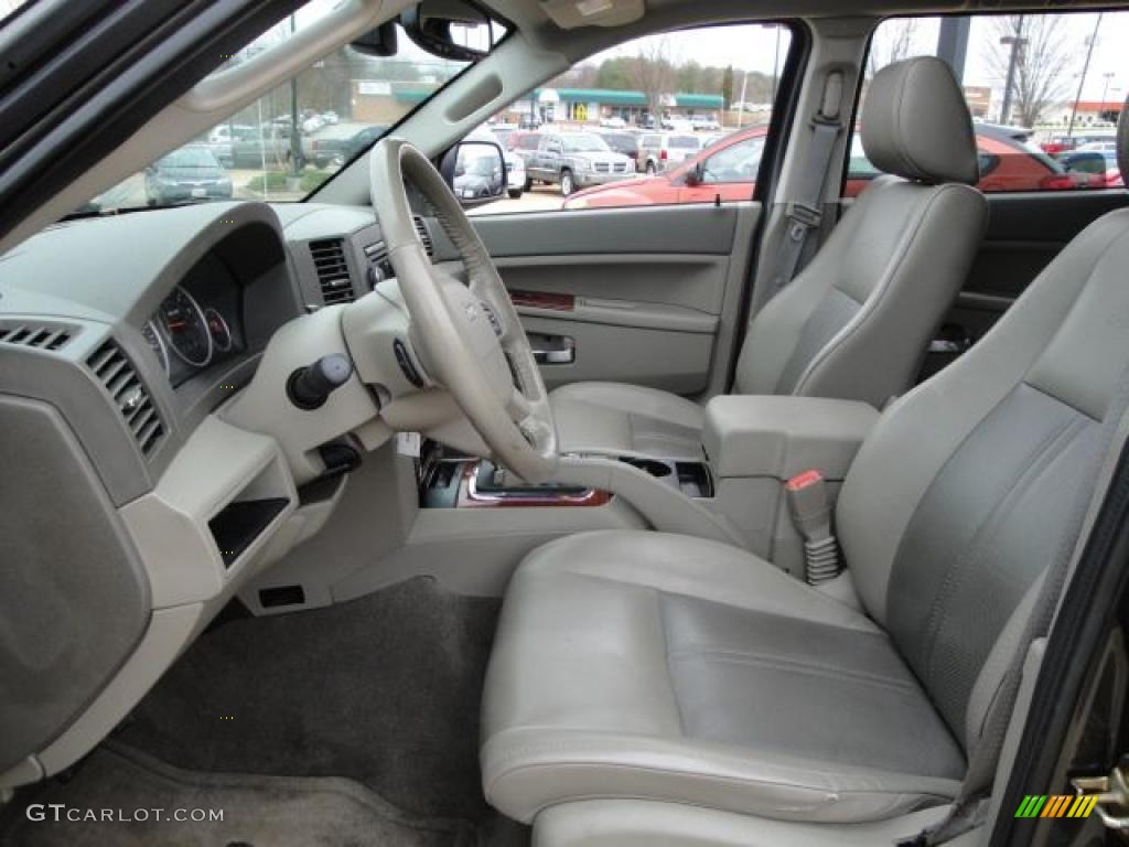 2005 Grand Cherokee Limited 4x4 - Dark Khaki Pearl / Medium Slate Gray photo #14