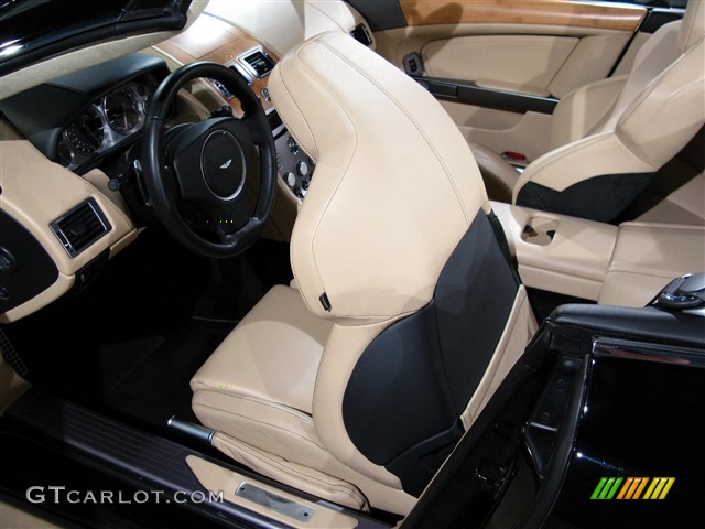 2006 DB9 Volante - Black / Sandstorm photo #14