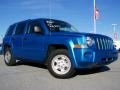 2008 Surf Blue Pearl Jeep Patriot Sport 4x4  photo #1