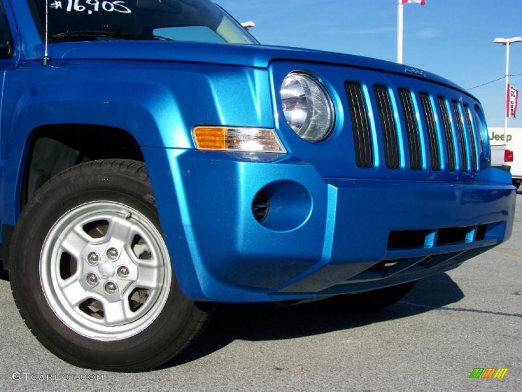 2008 Patriot Sport 4x4 - Surf Blue Pearl / Dark Slate Gray photo #2
