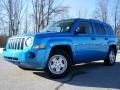 2008 Surf Blue Pearl Jeep Patriot Sport 4x4  photo #5