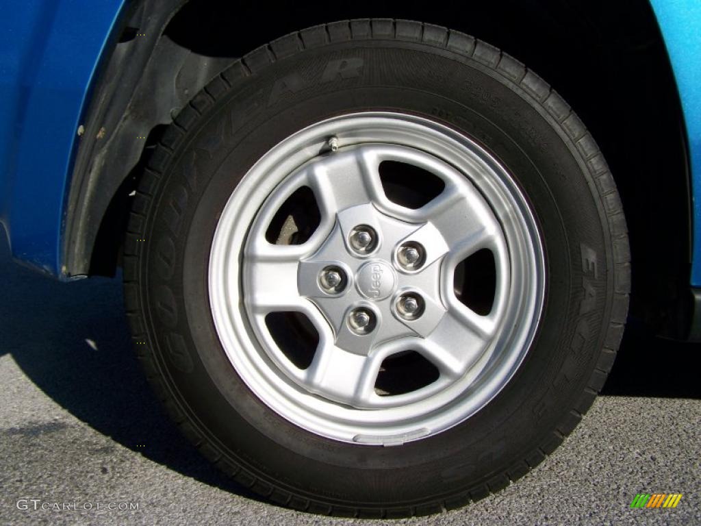 2008 Patriot Sport 4x4 - Surf Blue Pearl / Dark Slate Gray photo #8