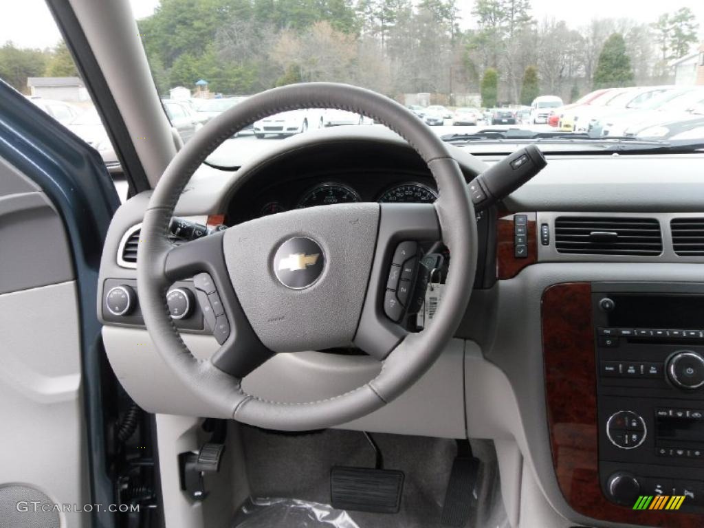 2010 Tahoe LT 4x4 - Blue Granite Metallic / Light Titanium/Dark Titanium photo #13