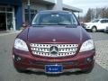 2007 Borolo Red Metallic Mercedes-Benz ML 350 4Matic  photo #2