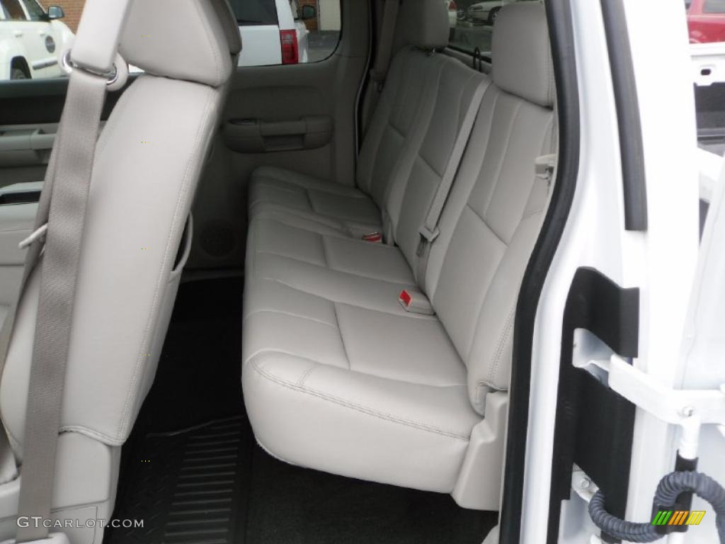 2008 Silverado 1500 LT Extended Cab 4x4 - Summit White / Light Titanium/Ebony Accents photo #12