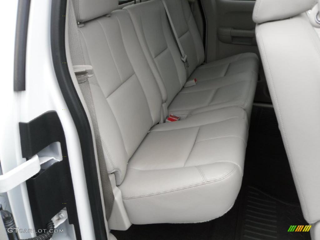 2008 Silverado 1500 LT Extended Cab 4x4 - Summit White / Light Titanium/Ebony Accents photo #16